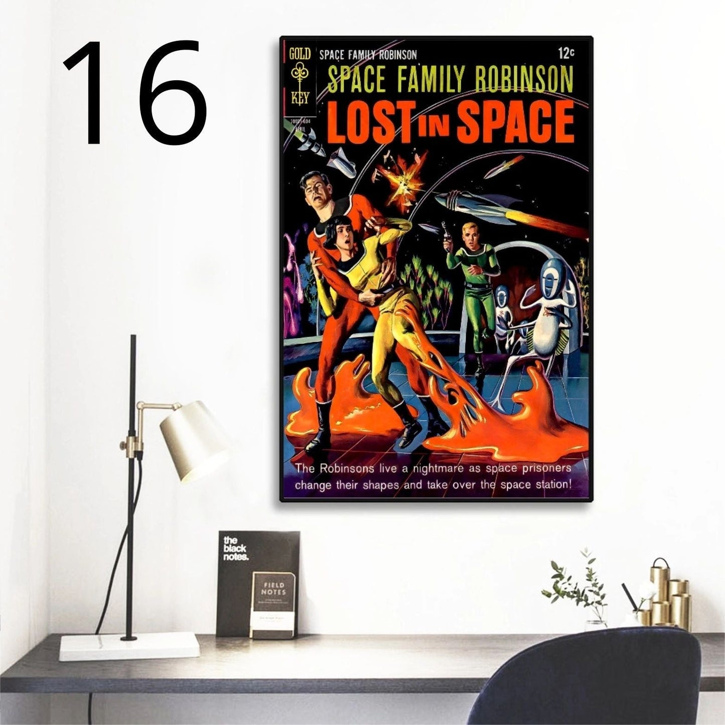 SPACE FAMILY ROBINSON FRAMED POSTERS 11-16