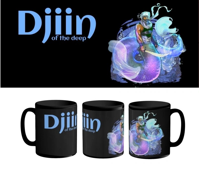 Djinn of the deep Mug