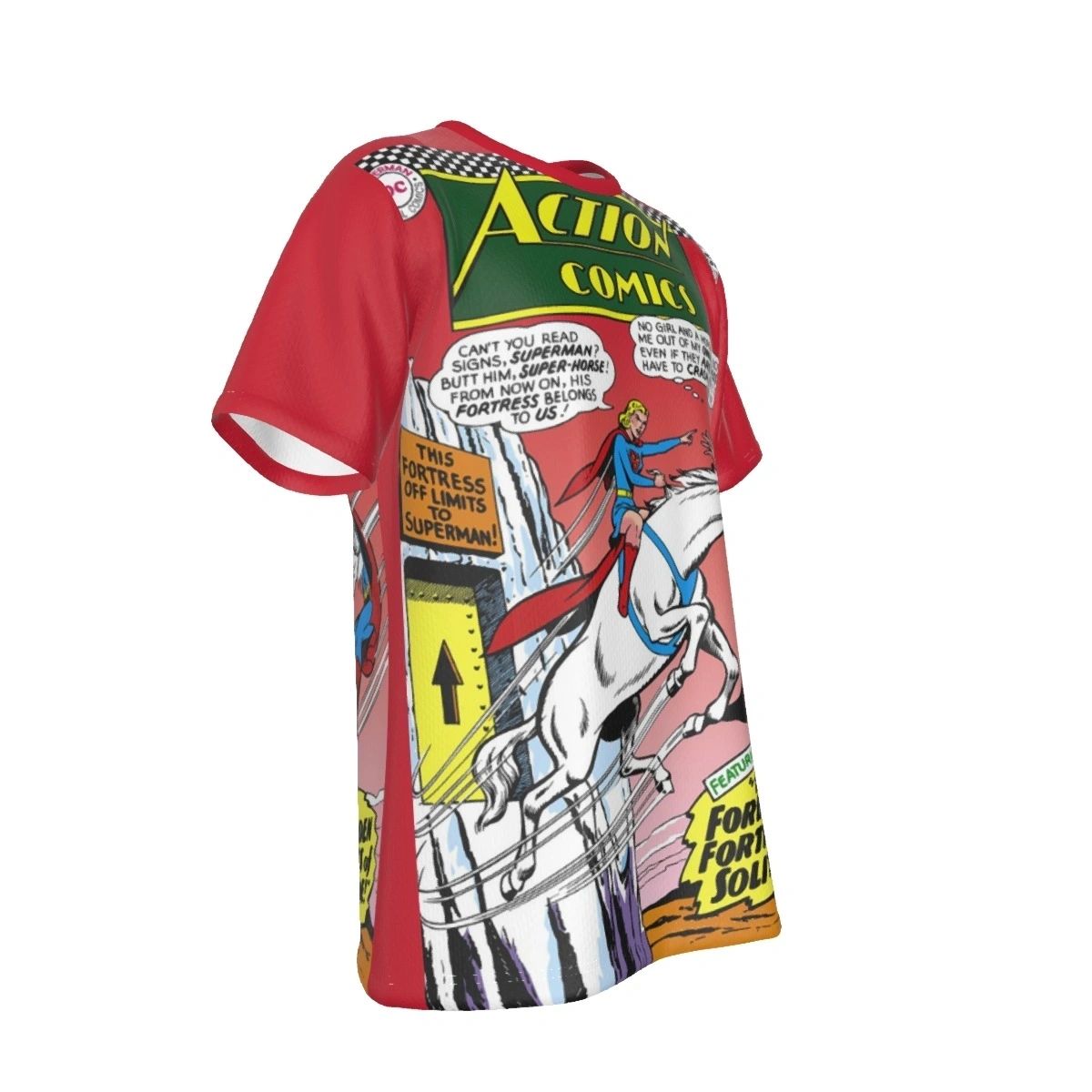 ACTION 236 ALL OVER PRINT SHIRT AND TANK - SUPERGIRL