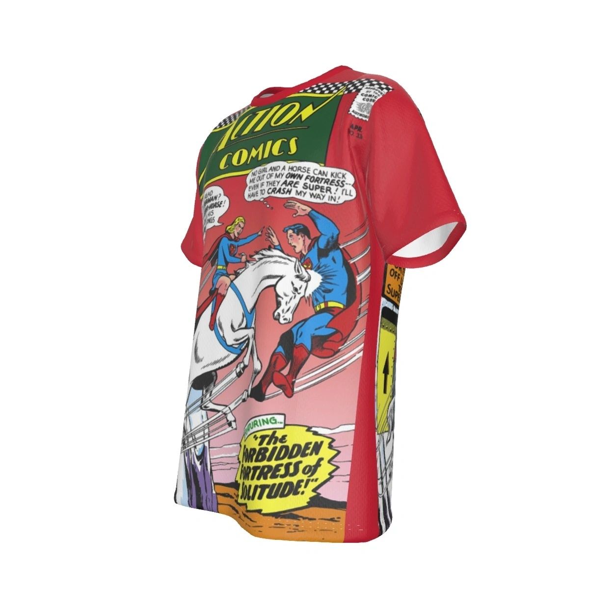 ACTION 236 ALL OVER PRINT SHIRT AND TANK - SUPERGIRL