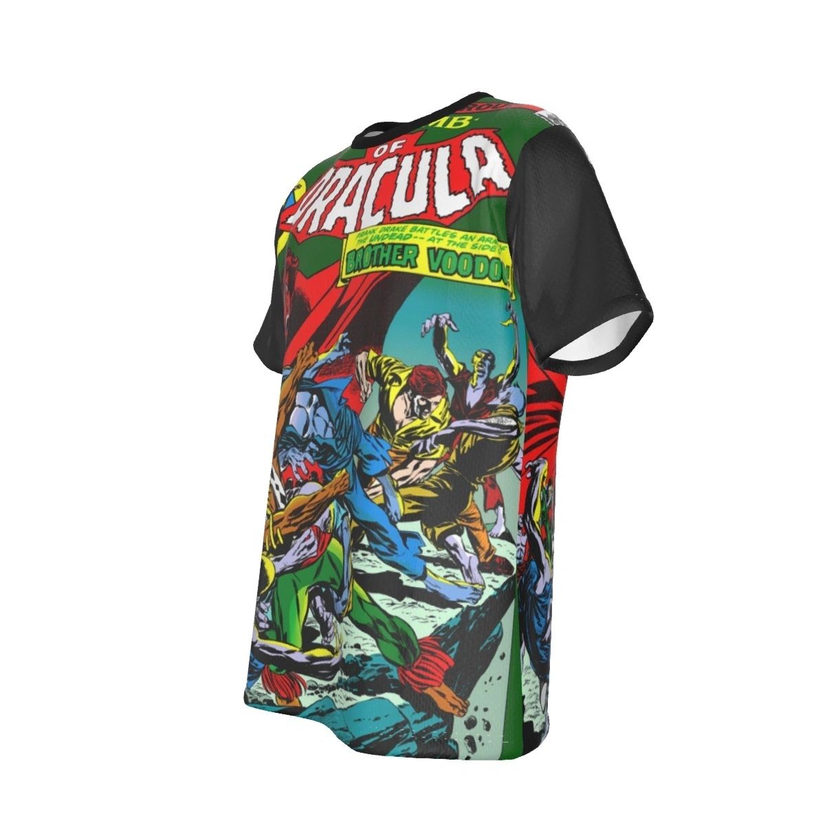 TOMB OF DRACULA 35 ALL OVER PRINT SHIRT AND TANK - BROTHER VOODOO