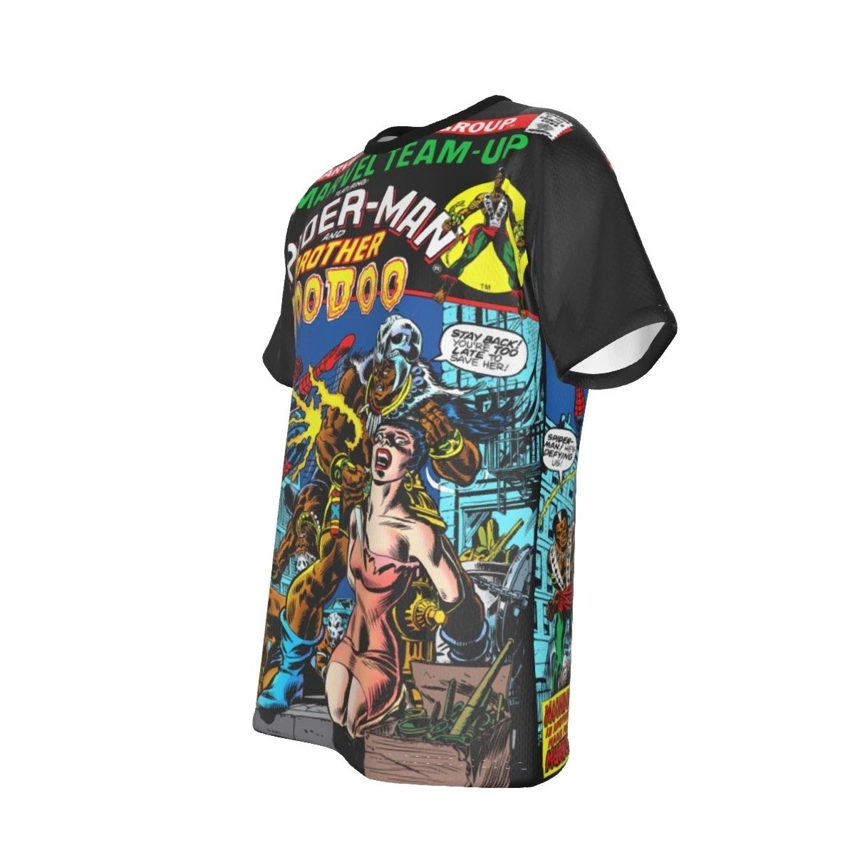 MARVEL TEAM UP 24 ALL OVER PRINT SHIRT AND TANK - BROTHER VOODOO