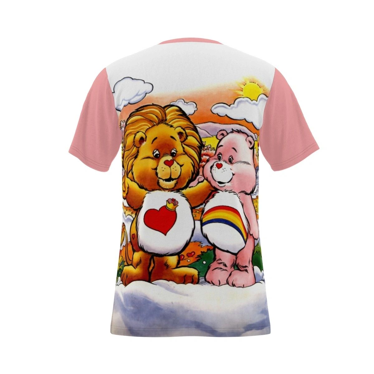 SHARE BEAR & FUNSHINE BEAR OF THE CARE BEARS ALL OVER PRINT SHIRT AND TANK