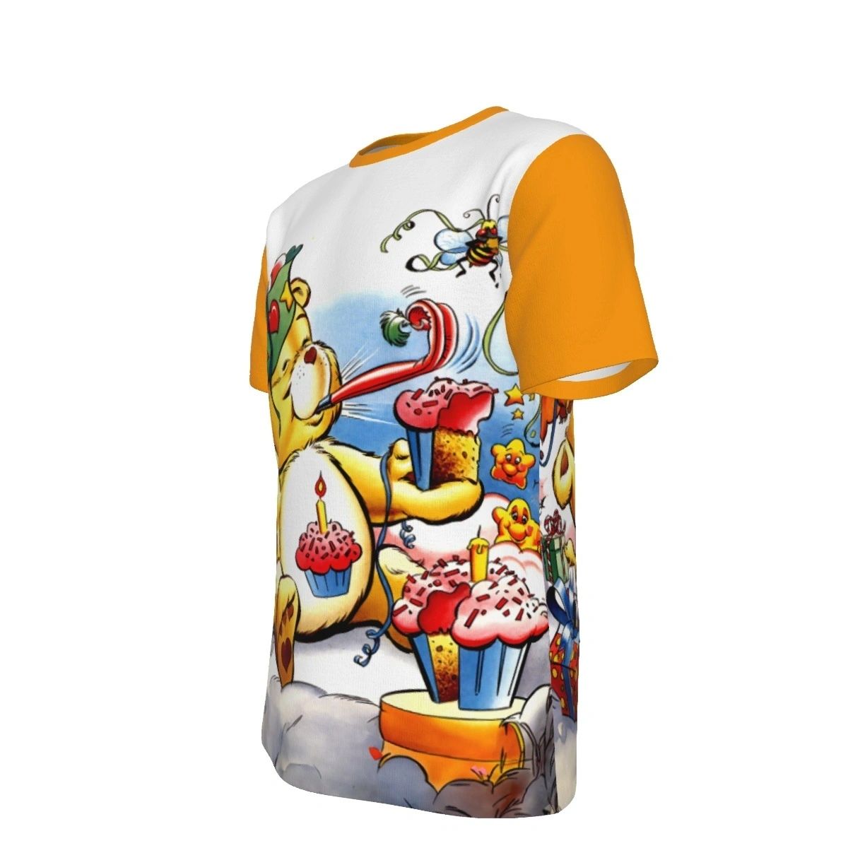 BIRTHDAY BEAR OF THE CARE BEARS ALL OVER PRINT SHIRT AND TANK