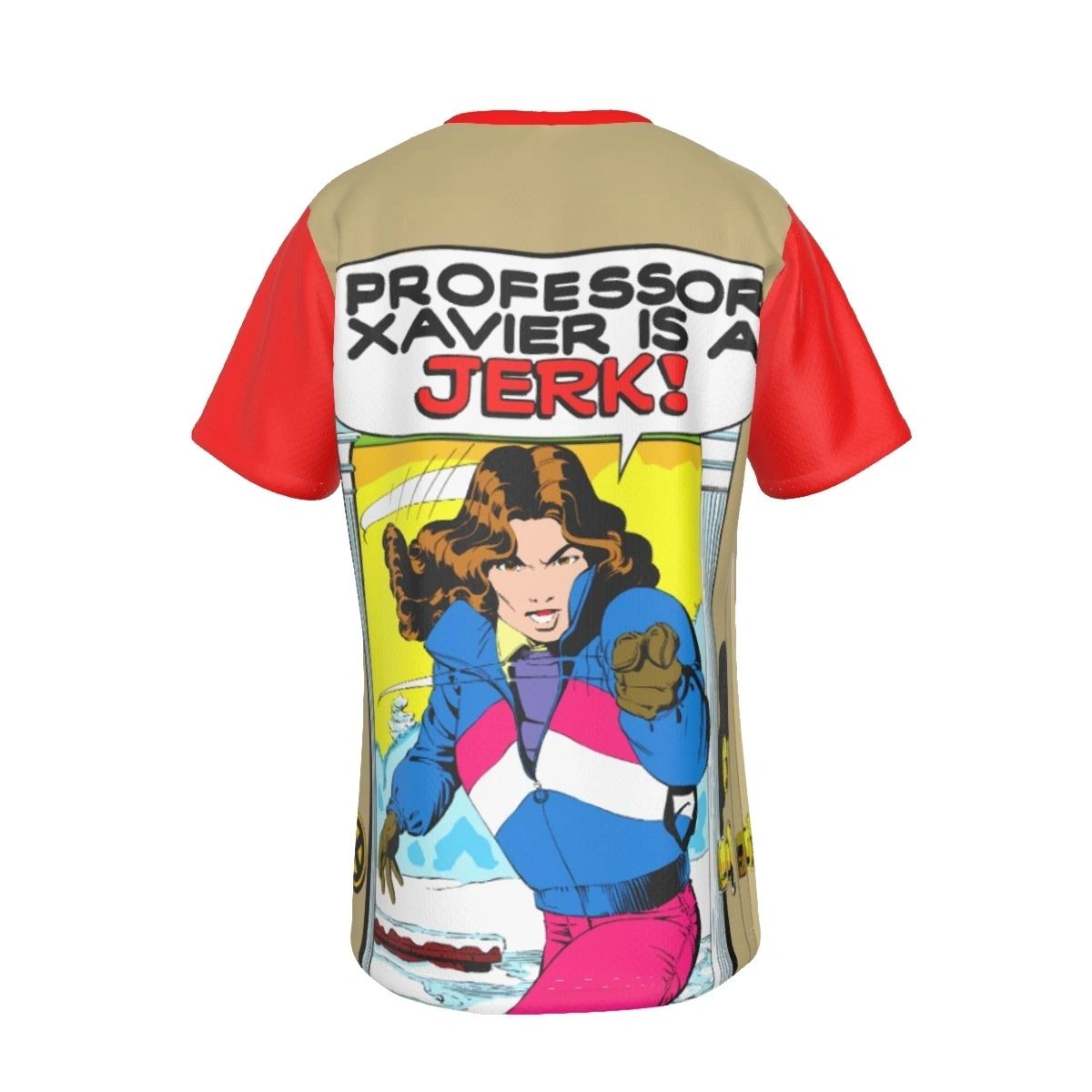 PROFESSOR X IS A JERK ALL OVER PRINT SHIRT AND TANK - KITTY PRYDE