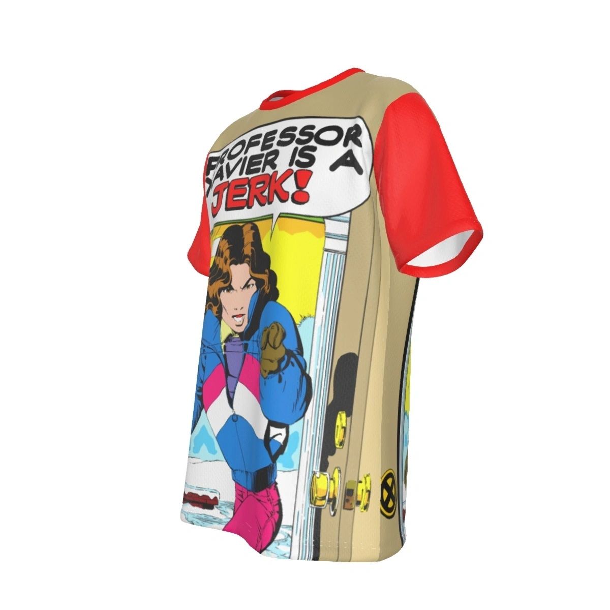 PROFESSOR X IS A JERK ALL OVER PRINT SHIRT AND TANK - KITTY PRYDE