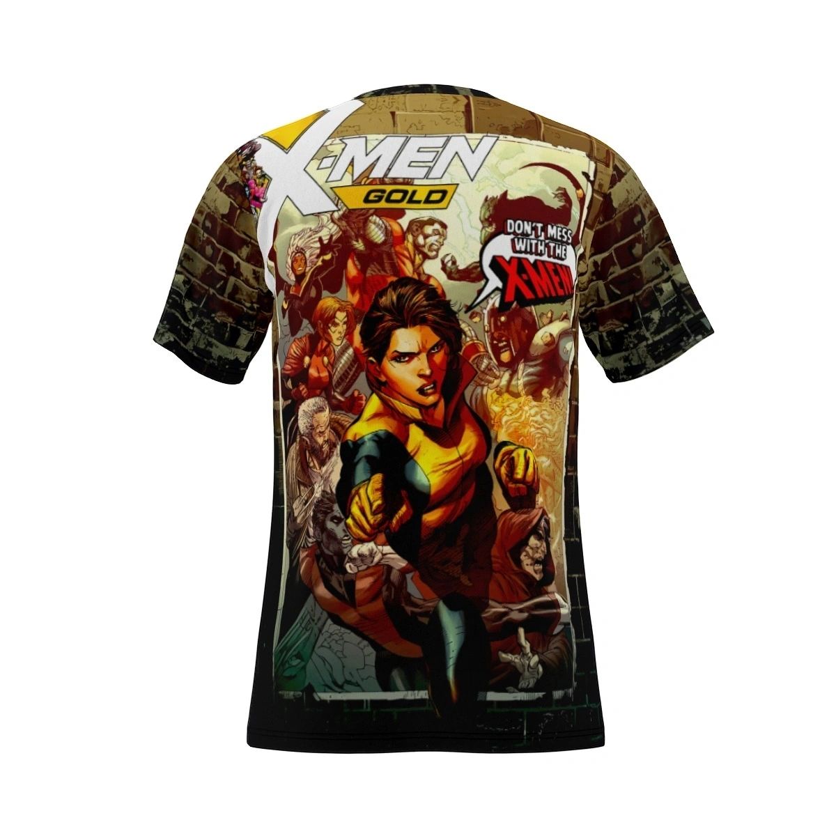 XMEN GOLD 2 ALL OVER PRINT SHIRT AND TANK - KITTY PRYDE