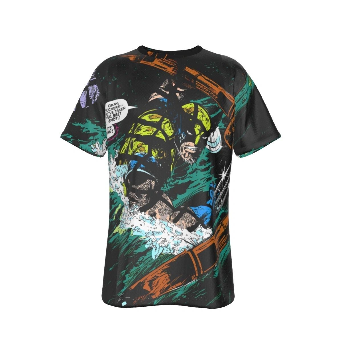 WOVLERINE IN THE SEWER ALL OVER PRINT SHIRT AND TANK - WOLVERINE PANEL FROM XMEN 132