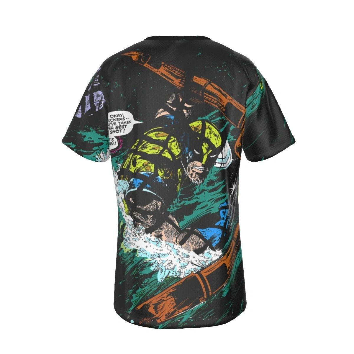 WOVLERINE IN THE SEWER ALL OVER PRINT SHIRT AND TANK - WOLVERINE PANEL FROM XMEN 132