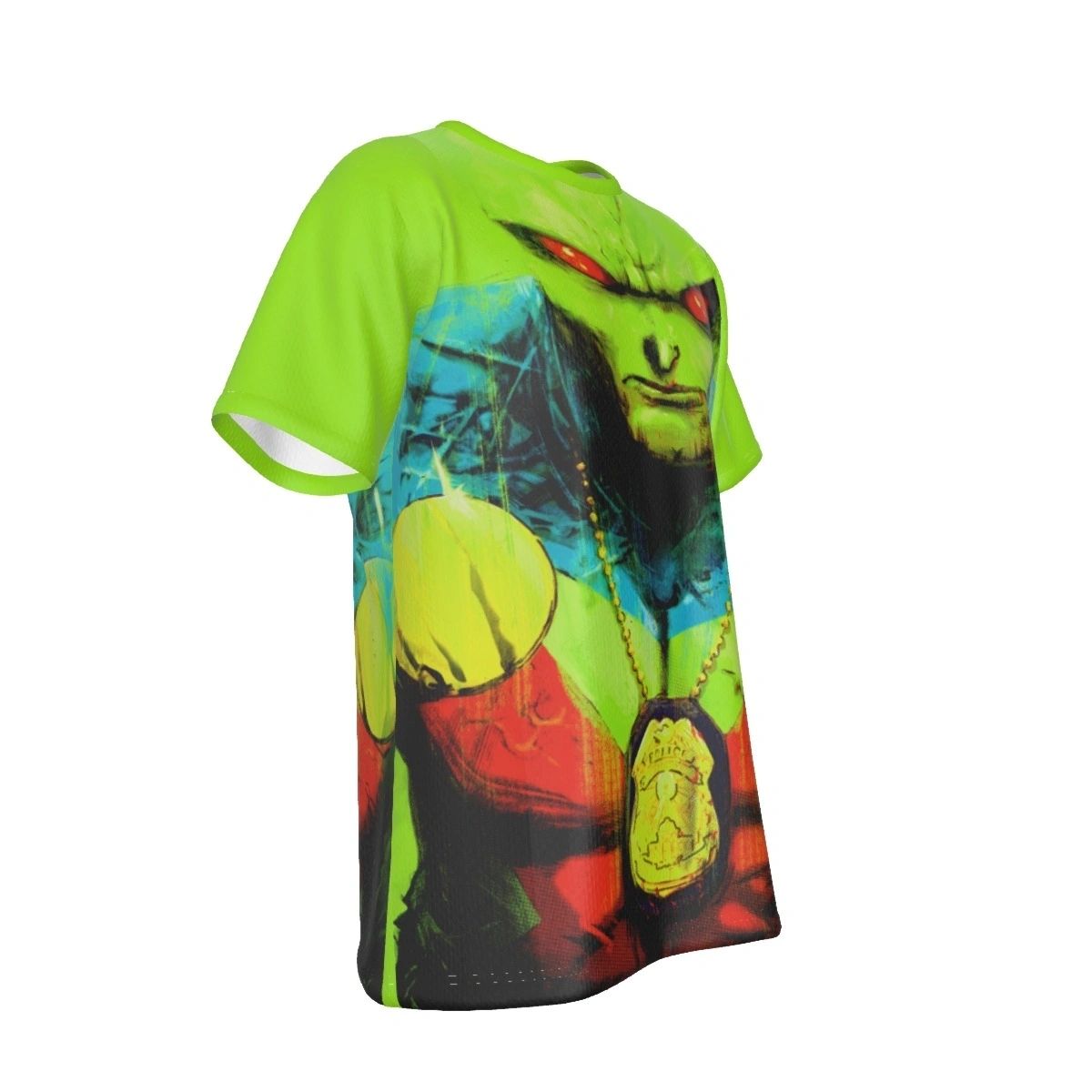 MARTIAN MANHUNTER IDENTITY ALL OVER PRINT SHIRT AND TANK