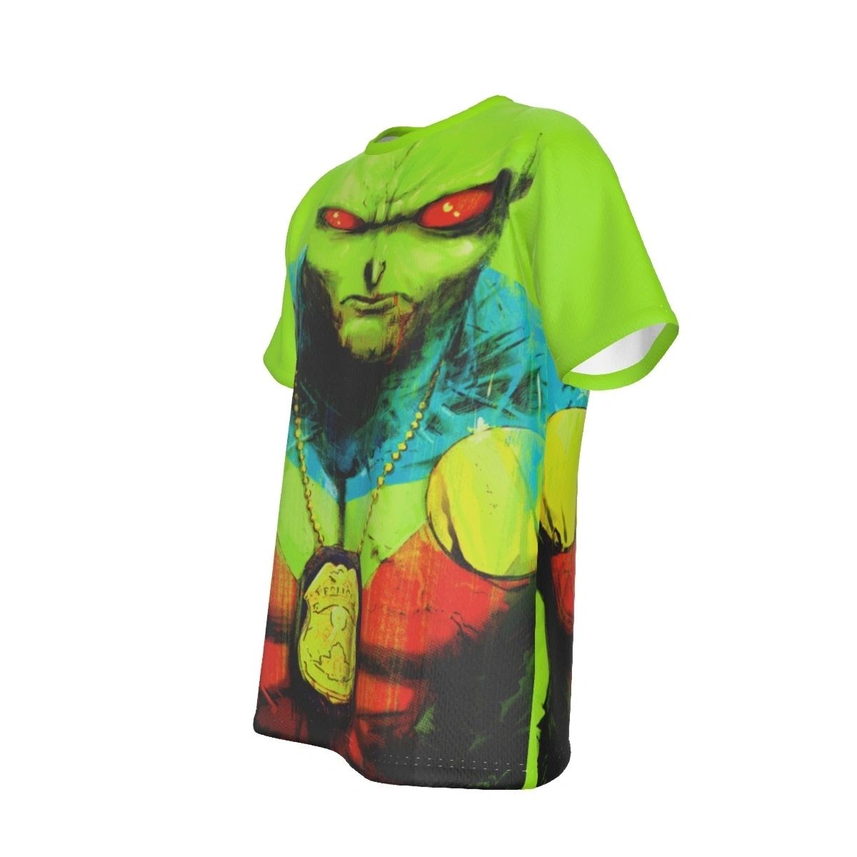 MARTIAN MANHUNTER IDENTITY ALL OVER PRINT SHIRT AND TANK