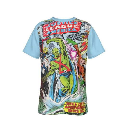 JLA 228 ALL OVER PRINT SHIRT AND TANK -MARTIAN MANHUNTER