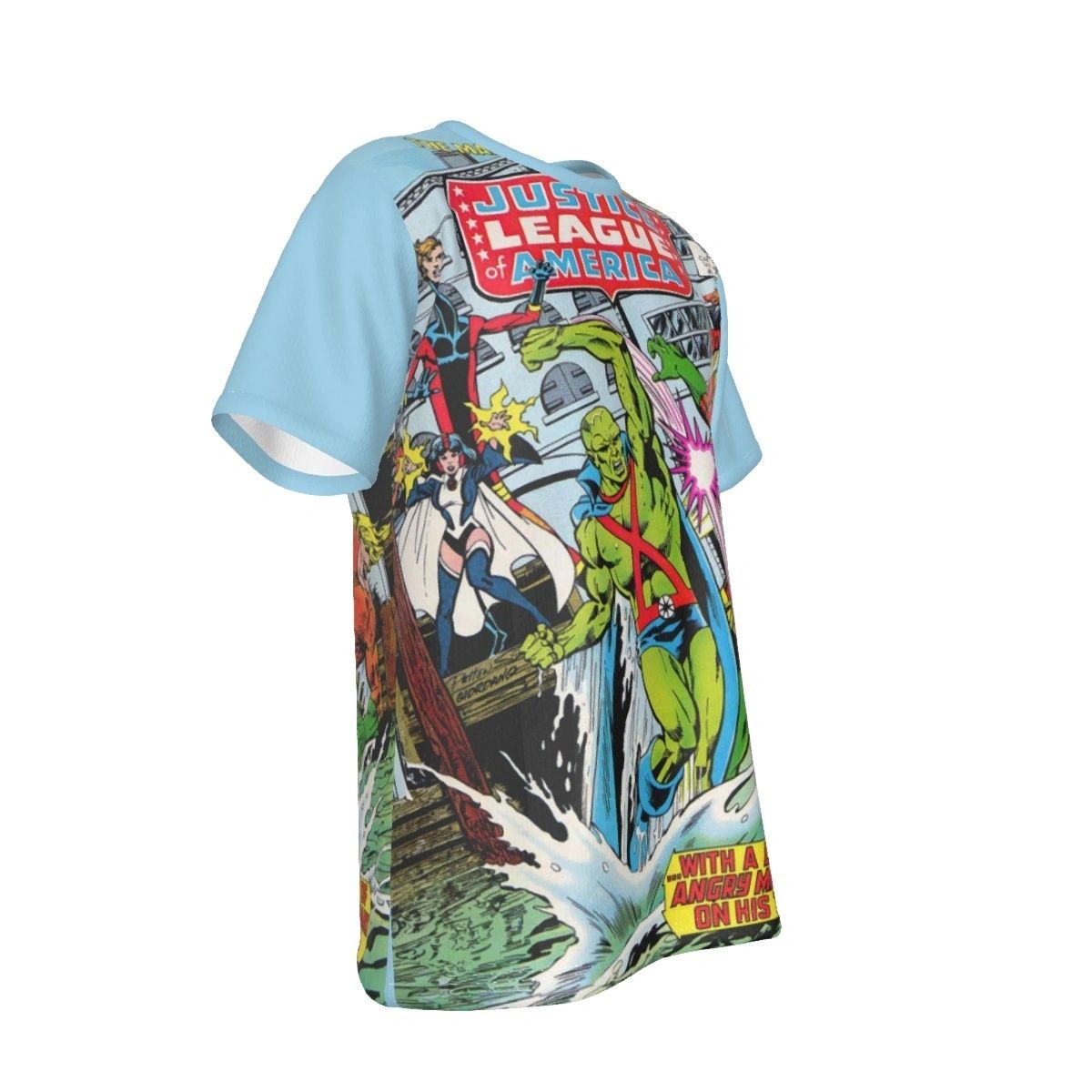JLA 228 ALL OVER PRINT SHIRT AND TANK -MARTIAN MANHUNTER