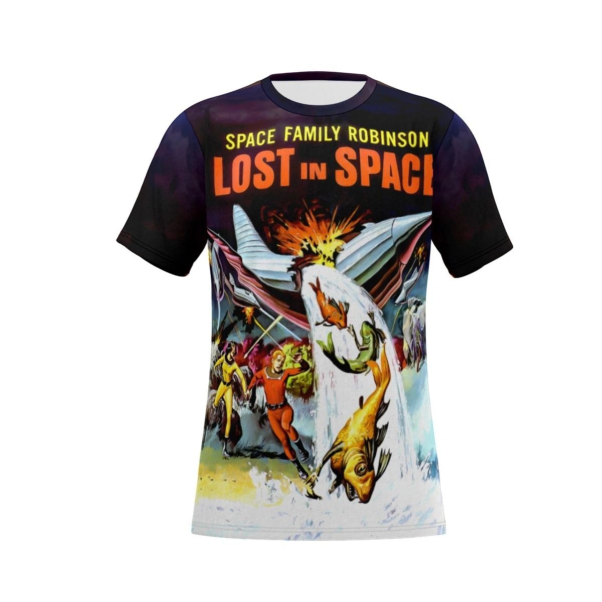 SPACE FAMILY ROBINSON 32 ALL OVER PRINT SHIRT AND TANK - LOST IN SPACE