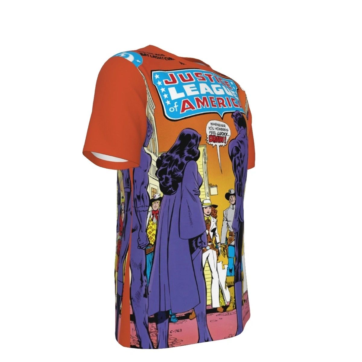 JLA 198 ALL OVER PRINT SHIRT AND TANK -JONAH HEX CINNAMON