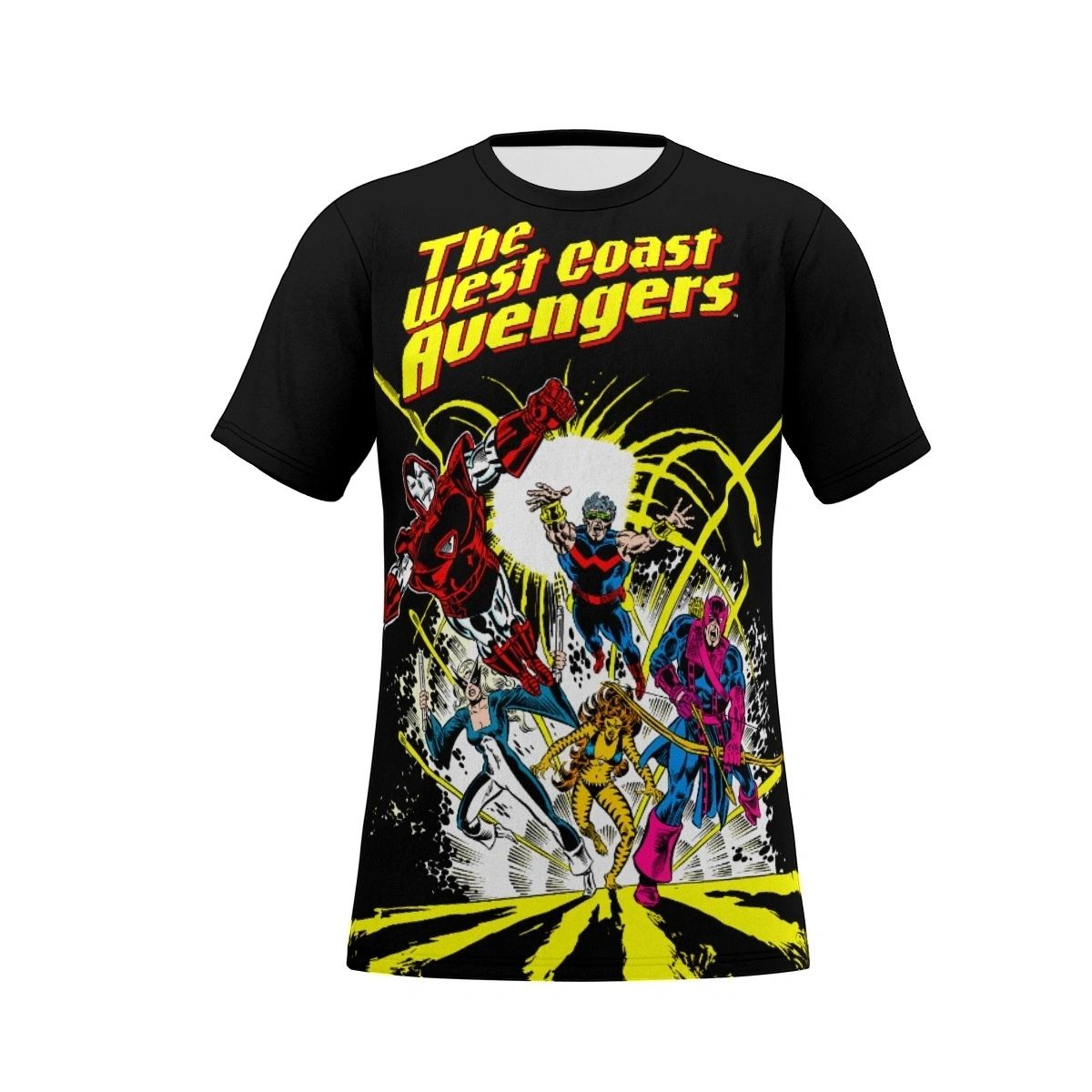 WEST COAST AVENGERS 1 V2 ALL OVER PRINT TSHIRT OR TANK