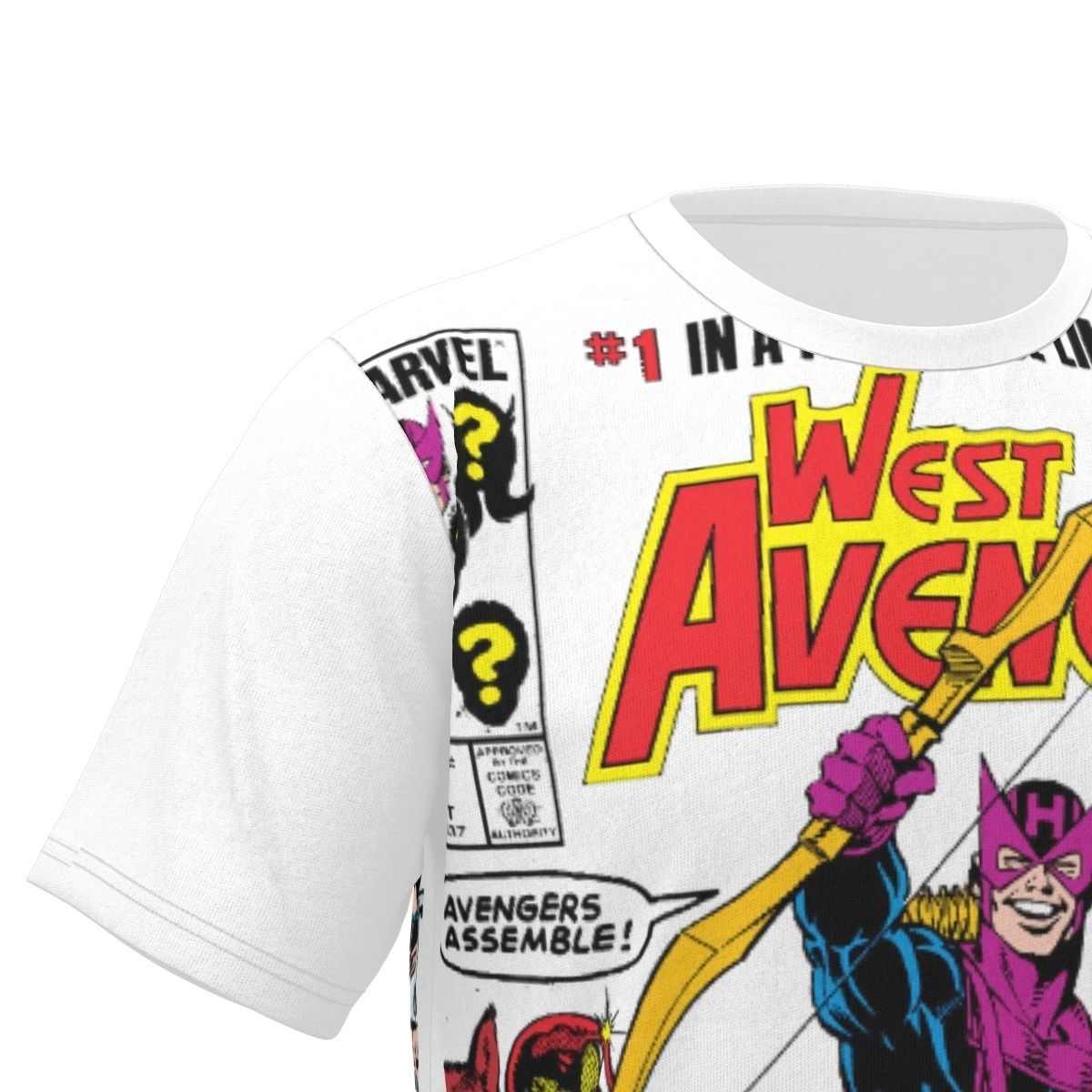 WEST COAST AVENGERS 1 ALL OVER PRINT TSHIRT OR TANK
