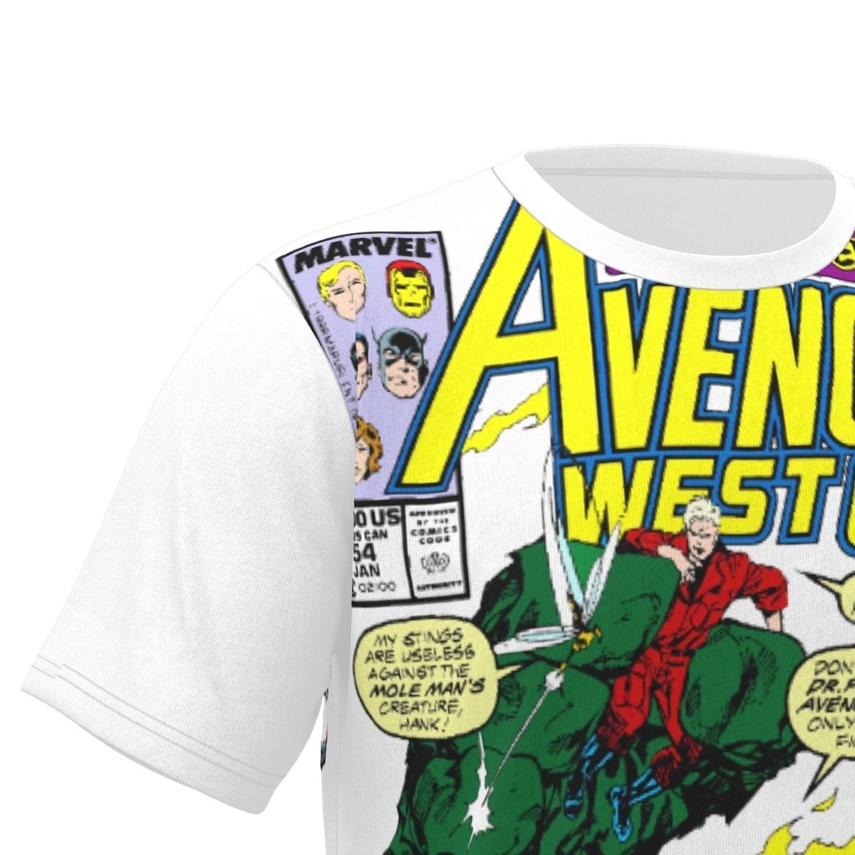 WEST COAST AVENGERS 34 ALL OVER PRINT TSHIRT OR TANK- FF HOMAGE