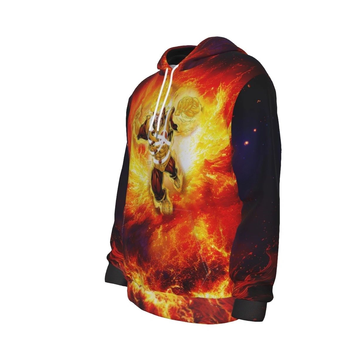 FIRESTORM FIRE ALL OVER PRINT HOODED SWEATSHIRT