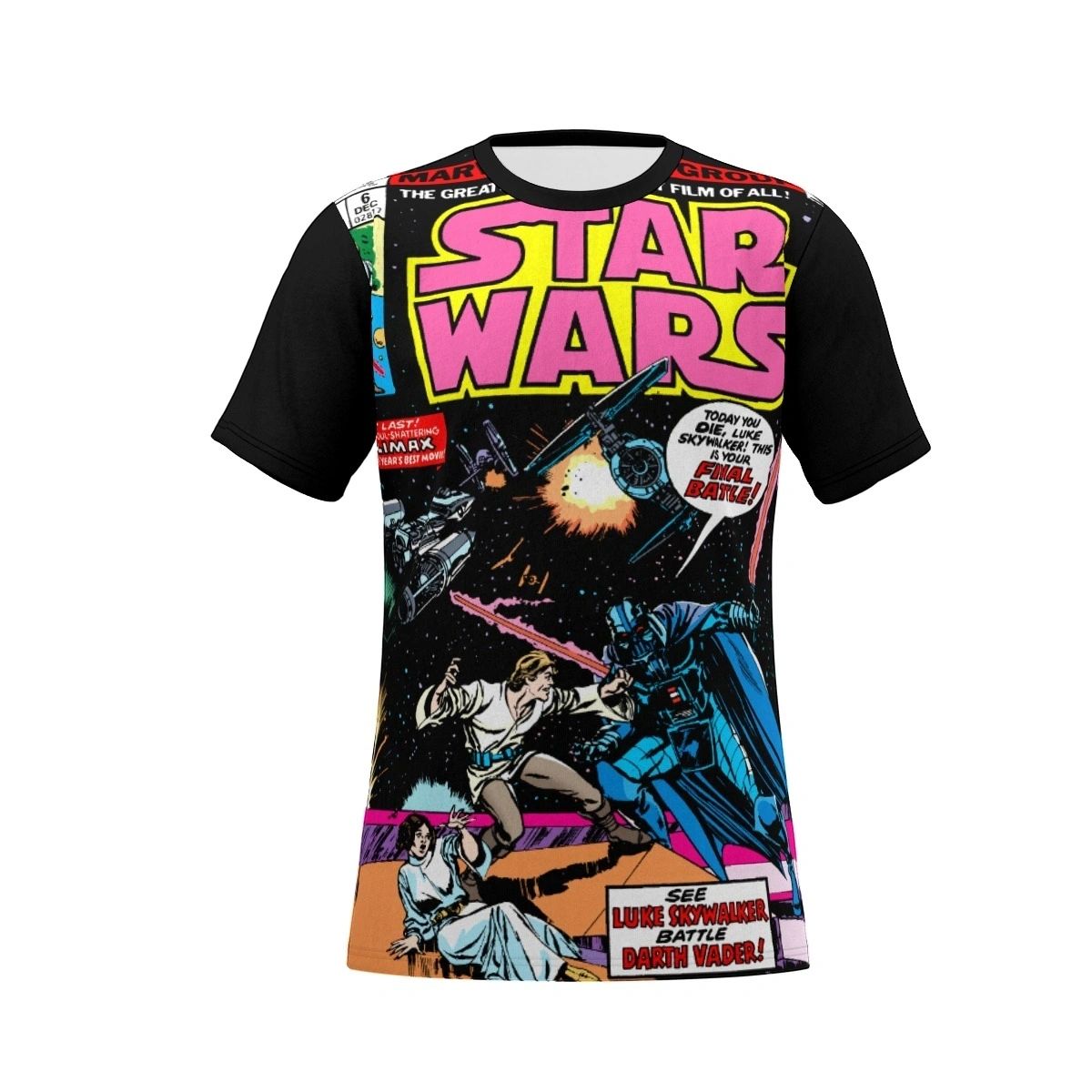 STAR WARS 6 ALL OVER PRINT SHIRT AND TANK