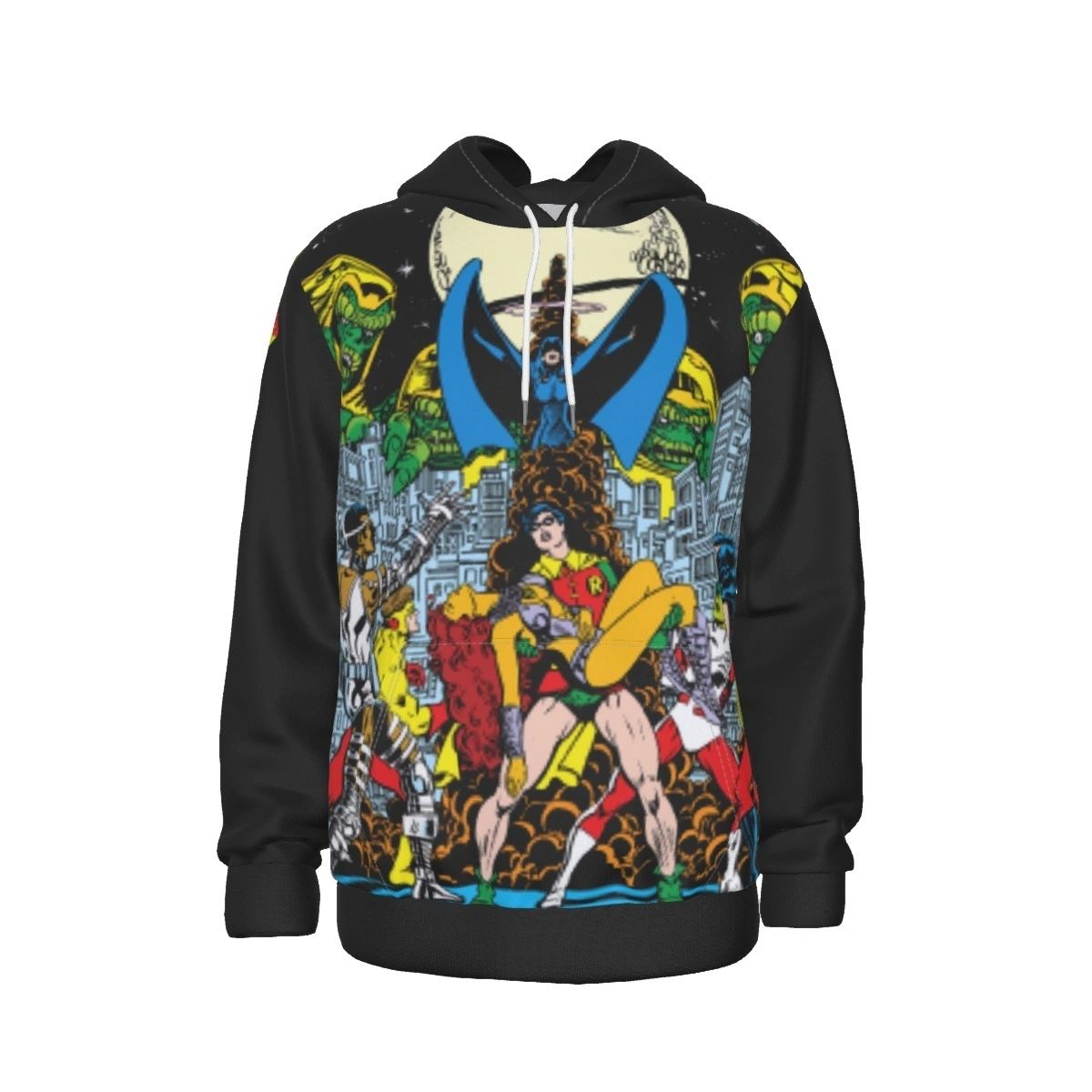 NEW TEEN TITANS 1 SPLASH PAGE HOODED SWEATSHIRT - SPECIAL BUY
