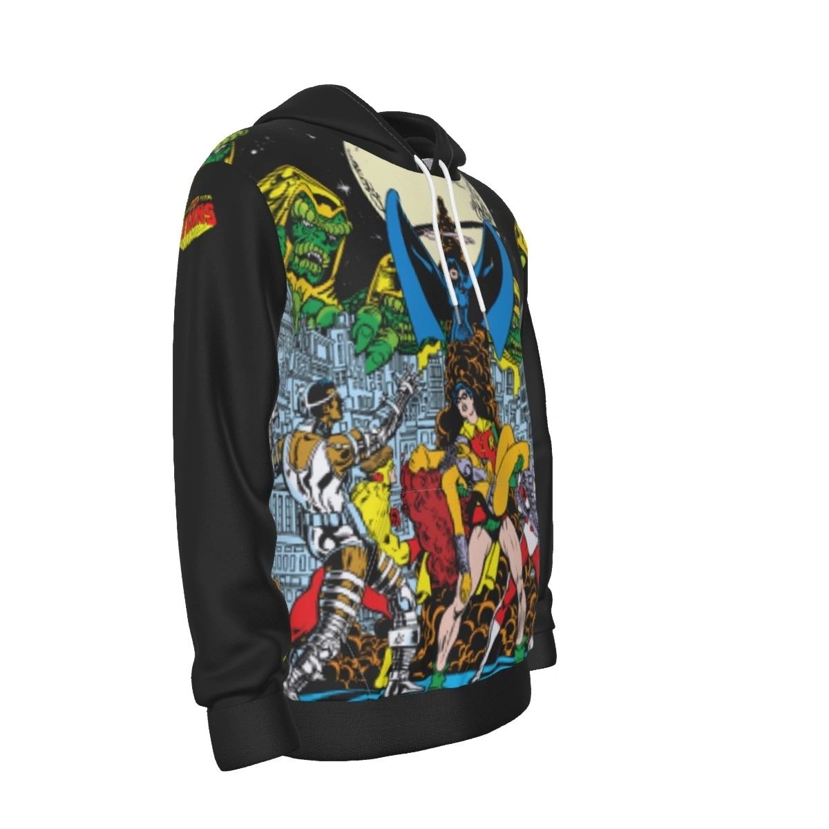 NEW TEEN TITANS 1 SPLASH PAGE HOODED SWEATSHIRT - SPECIAL BUY