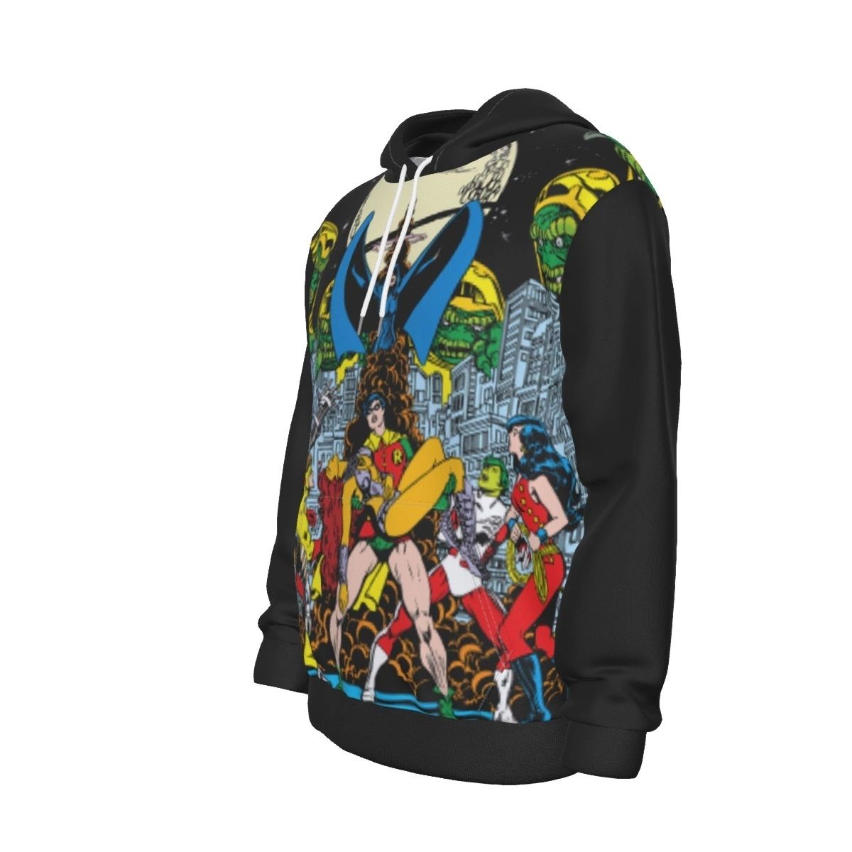 NEW TEEN TITANS 1 SPLASH PAGE HOODED SWEATSHIRT - SPECIAL BUY
