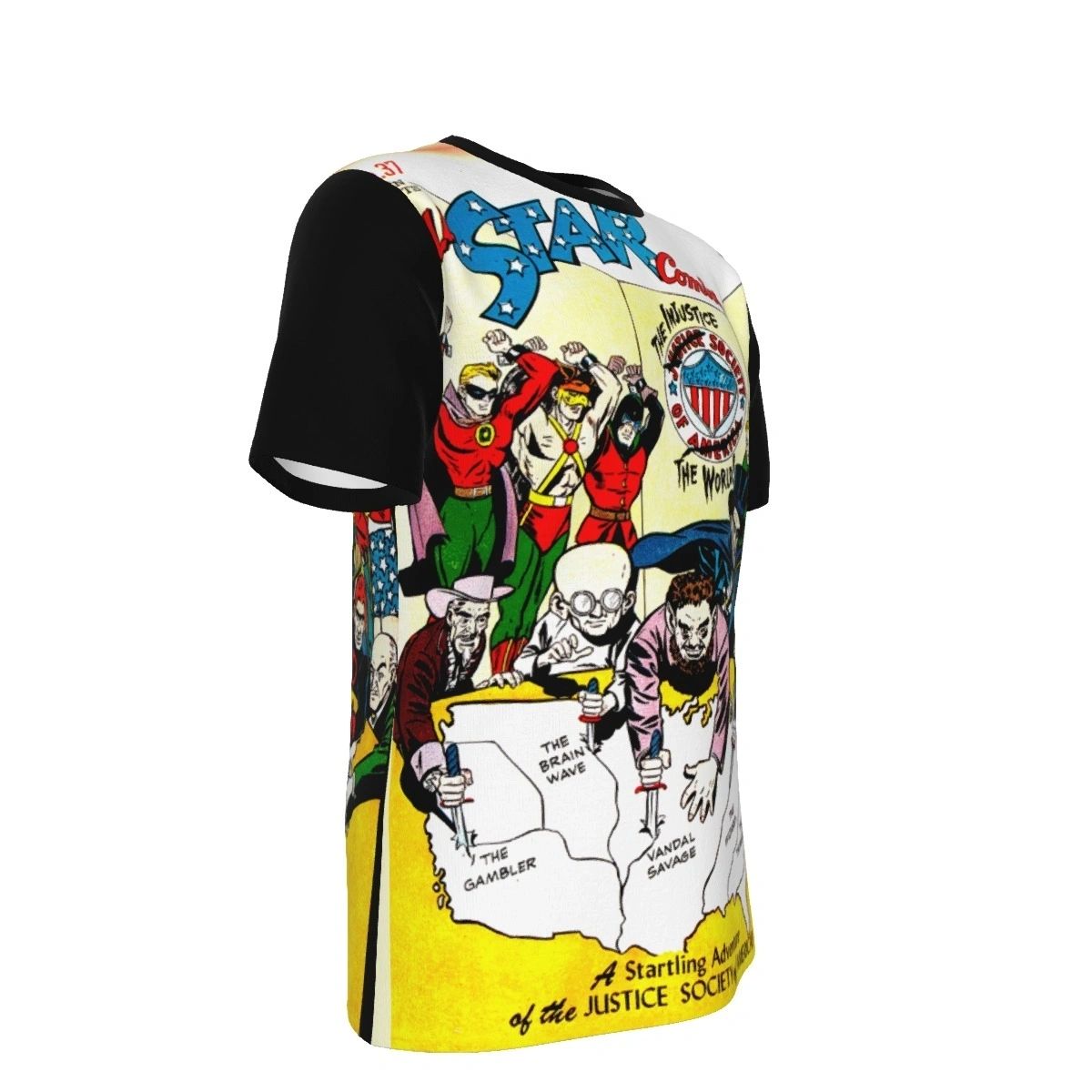 ALL STAR 37 ALL OVER PRINT SHIRT AND TANK - FIRST INJUSTICE SOECIETY