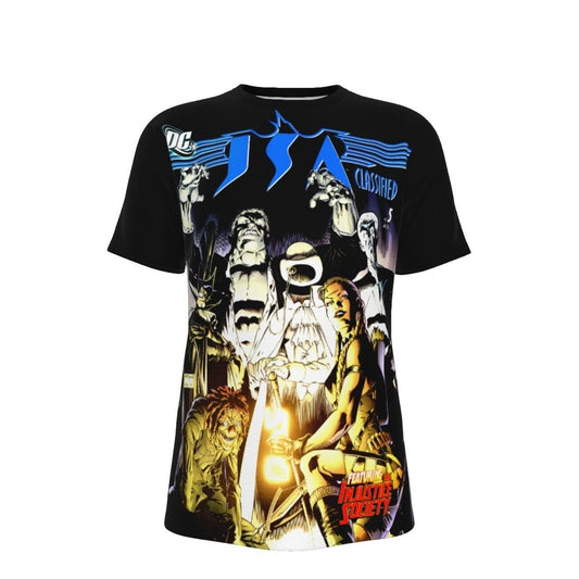 JSA CLASSIFIED 5 ALL OVER PRINT SHIRT AND TANK - INJUSTICE SOCIETY