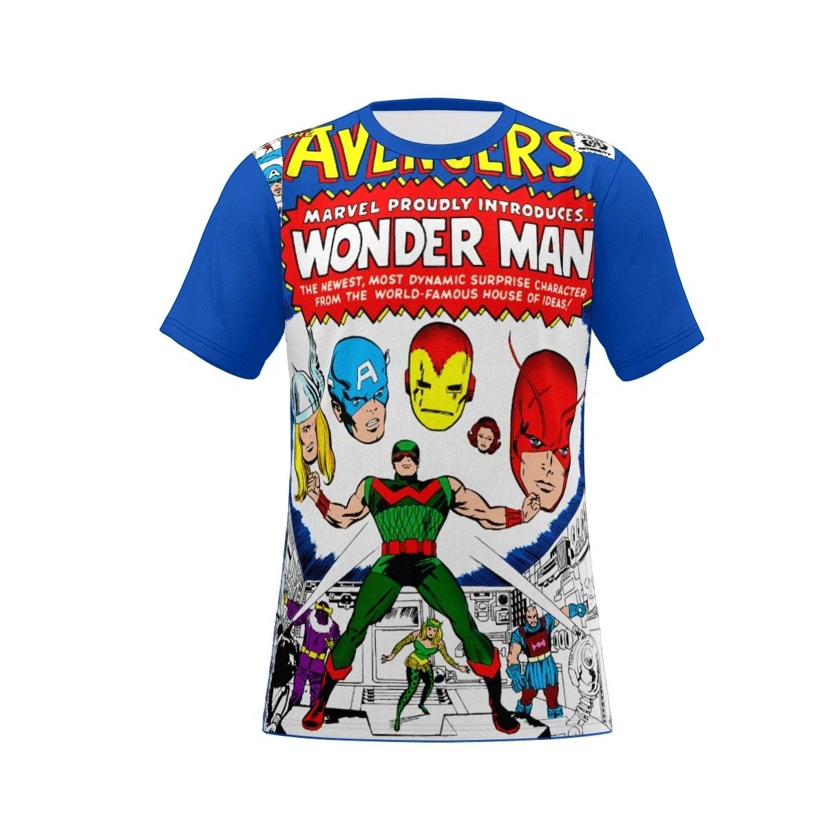 AVENGERS 9 ALL OVER PRINT SHIRT & TANK - FIRST WONDER MAN