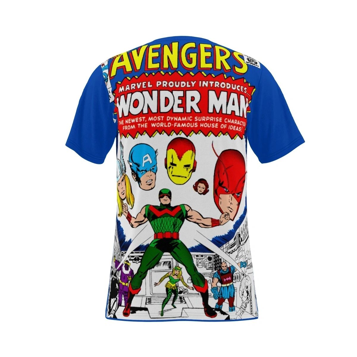 AVENGERS 9 ALL OVER PRINT SHIRT & TANK - FIRST WONDER MAN