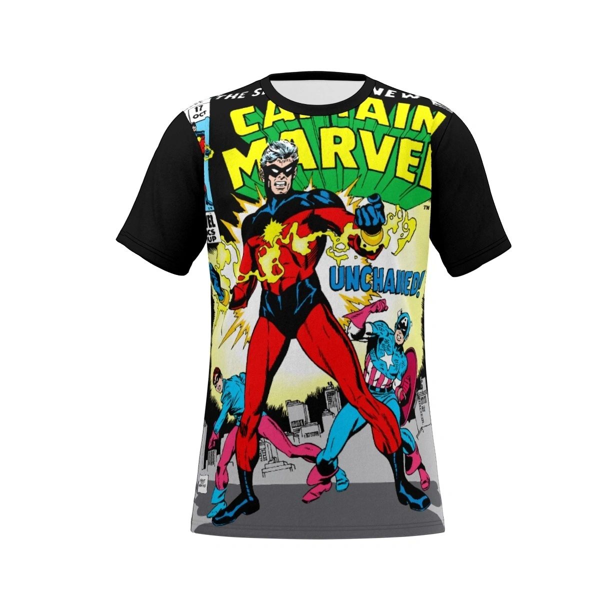 CAPTAIN MARVEL 17 ALL OVER PRINT SHIRT & TANK - CAPTAIN MARVELL