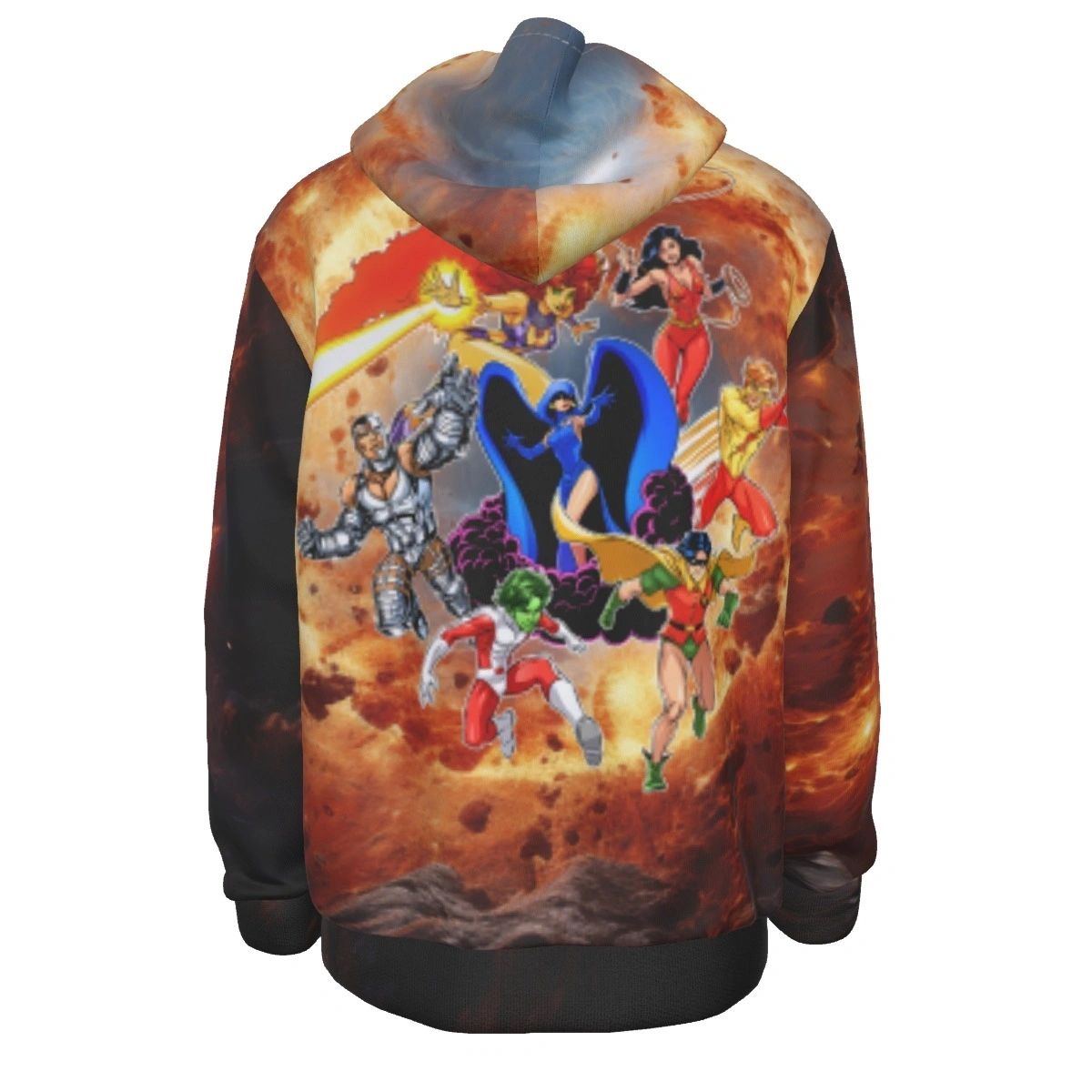 NEW TEEN TITANS READY COSPLAY SWEATSHIRT - SPECIAL BUY