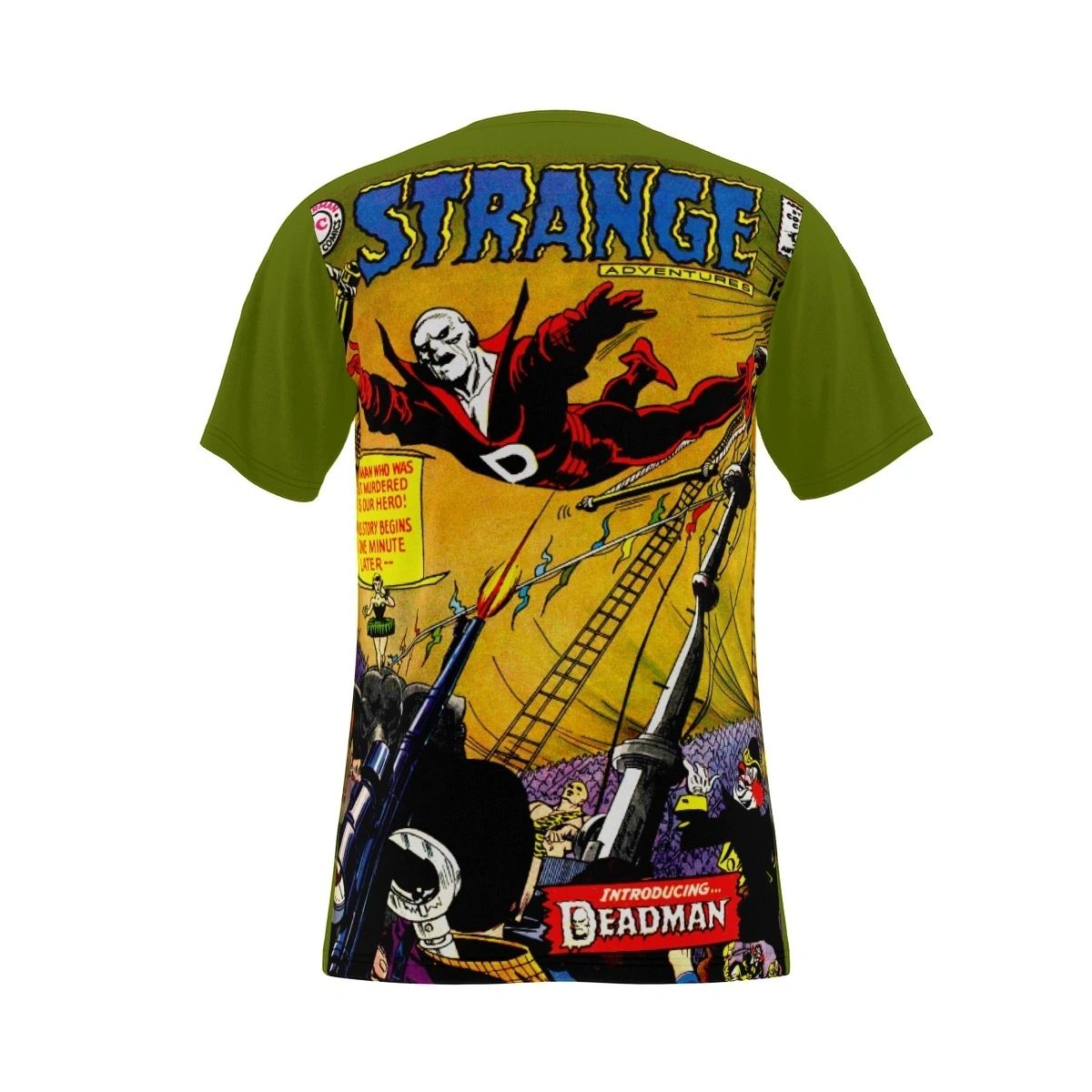 STRANGE ADVENTURES 205 ALL OVER PRINT SHIRT & TANK - FIRST DEADMAN