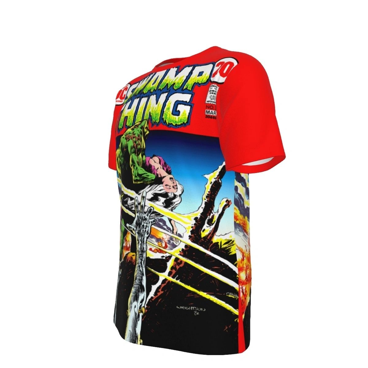 SWAMP THING 3 ALL OVER PRINT SHIRT & TANK