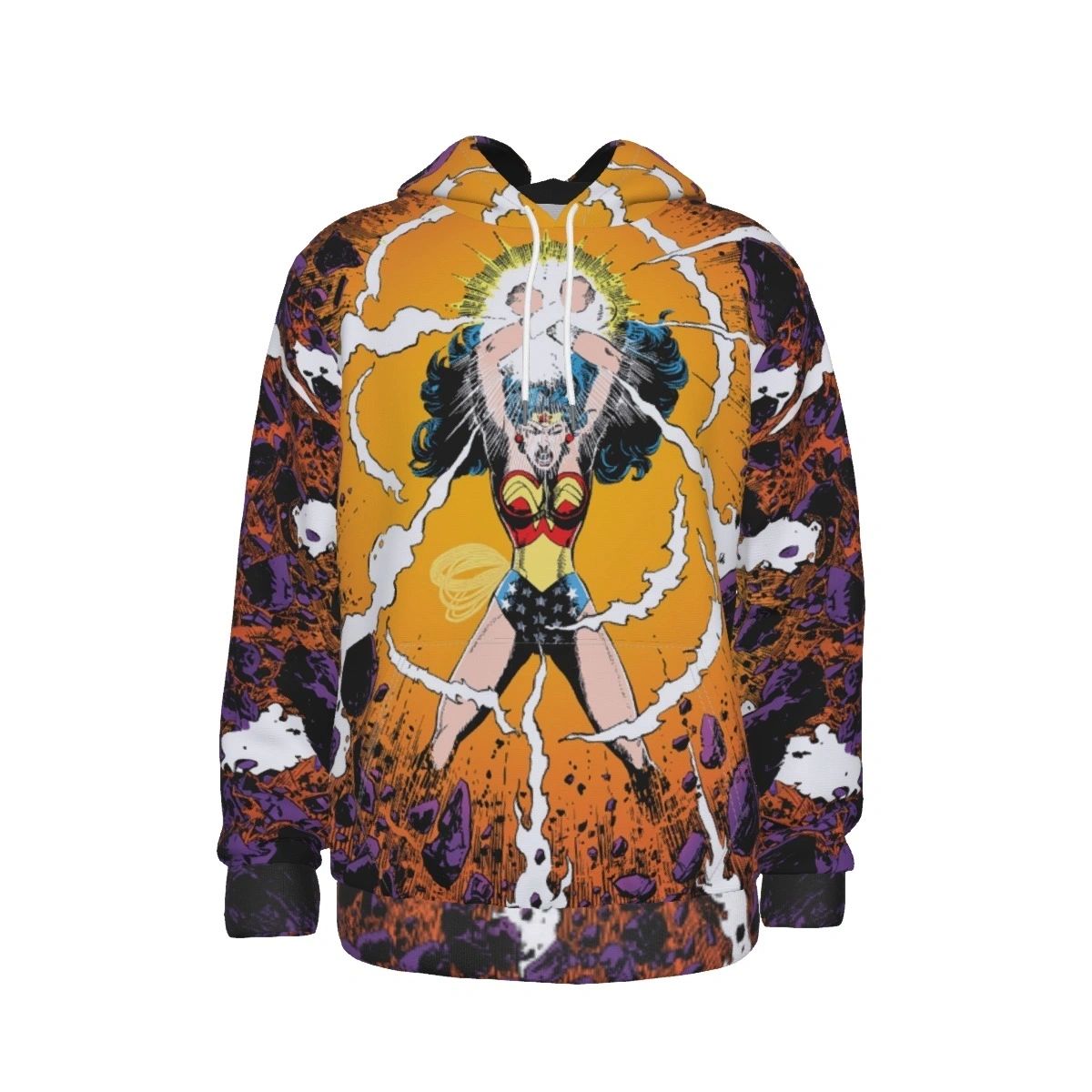 WONDER WOMAN BRACELETS HOODIE SWEATSHIRT - SPECIAL BUY