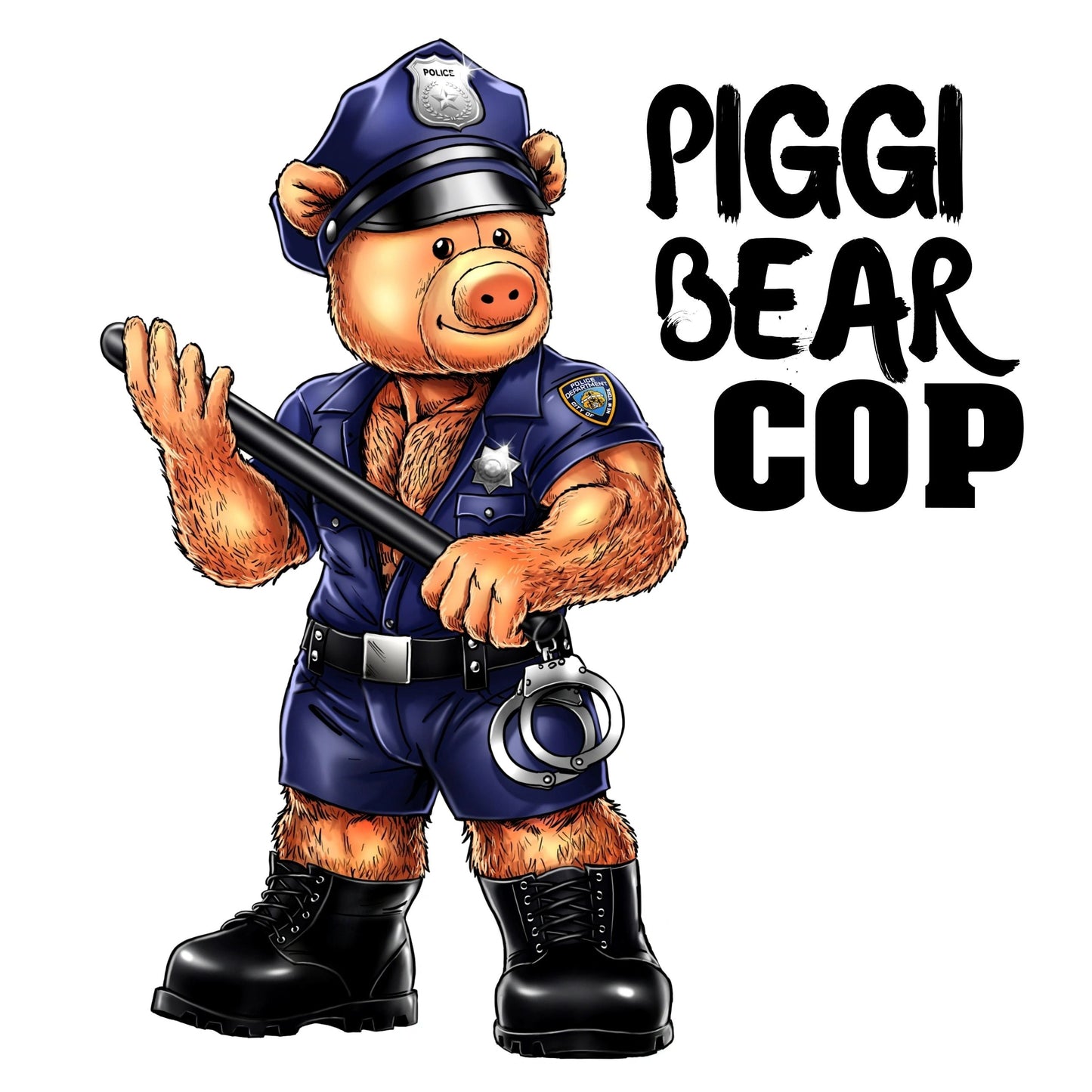 Piggi Bear Cop
