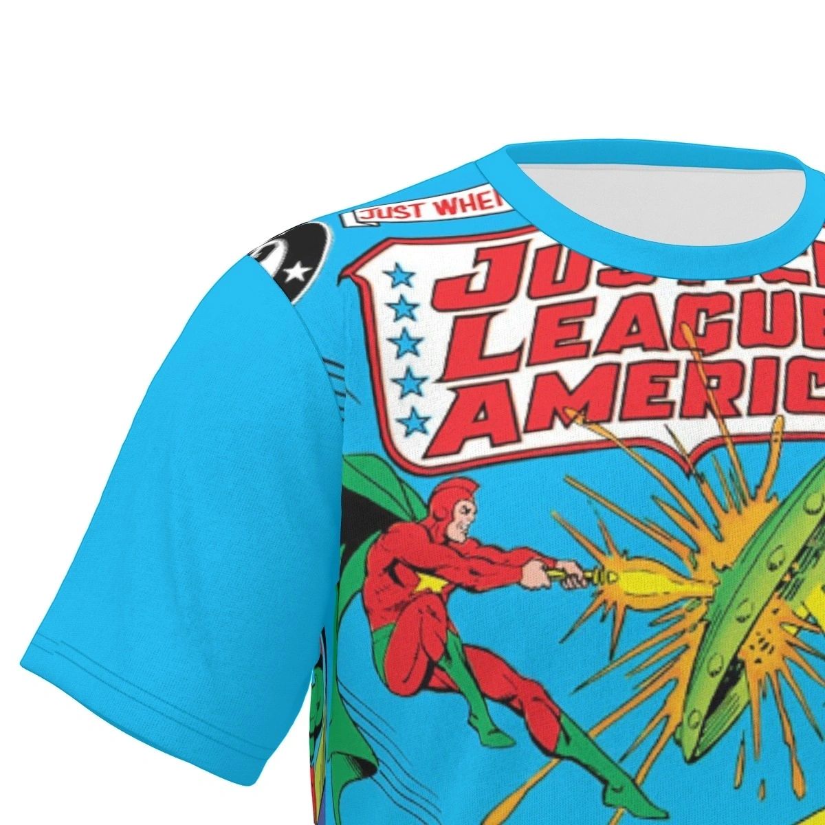 JLA 232 ALL OVER PRINT SHIRT, BUTTON UP & TANK- WONDER WOMAN