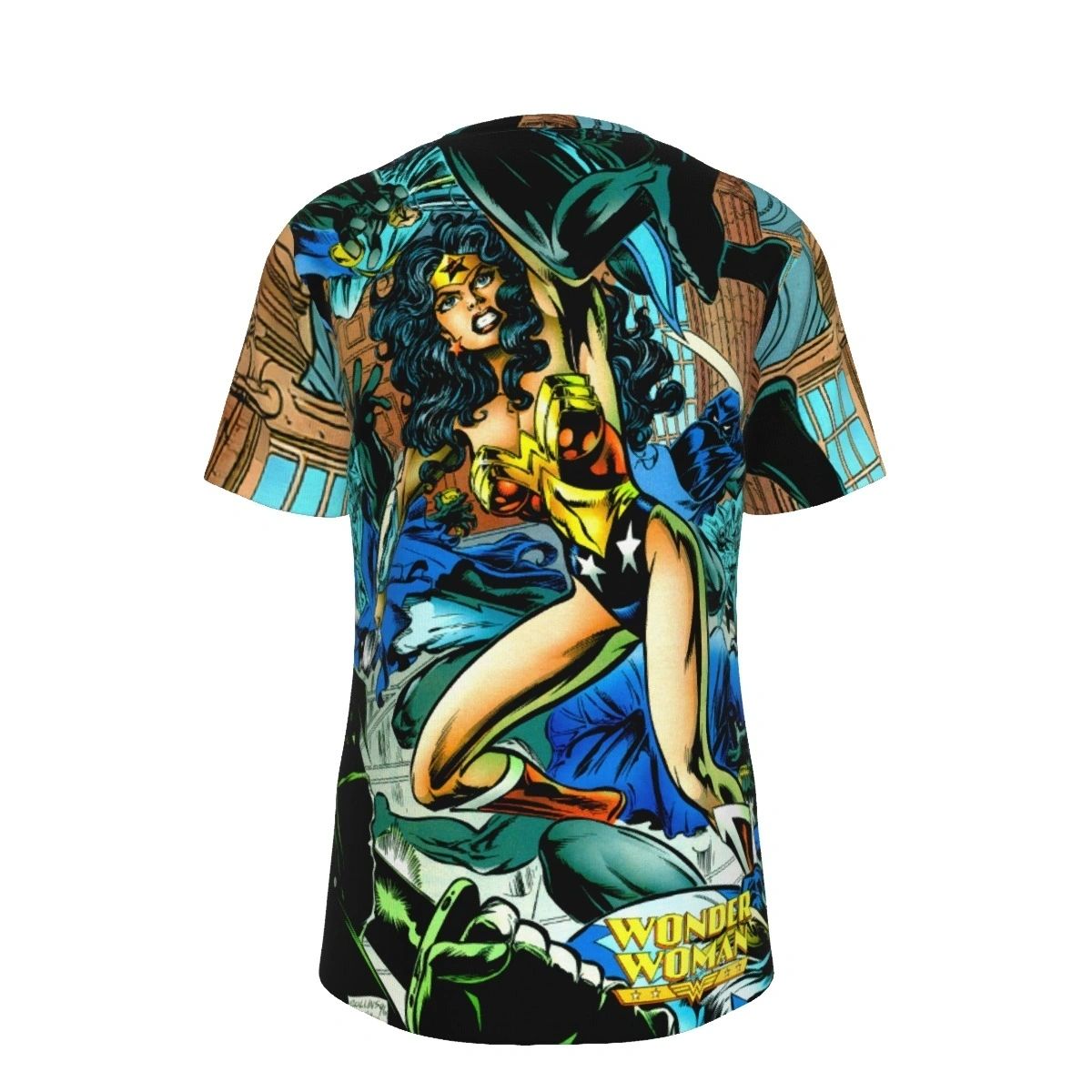 WONDER WOMAN PLUS ALL OVER PRINT SHIRT & TANK