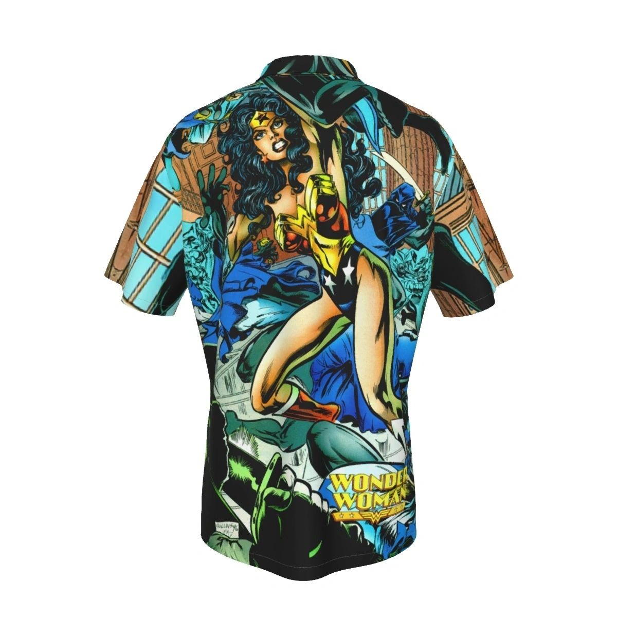WONDER WOMAN PLUS ALL OVER PRINT SHIRT & TANK