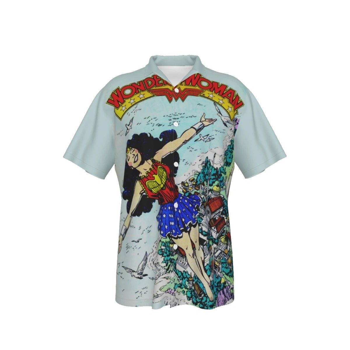 WONDER WOMAN 36 ALL OVER PRINT SHIRT & TANK