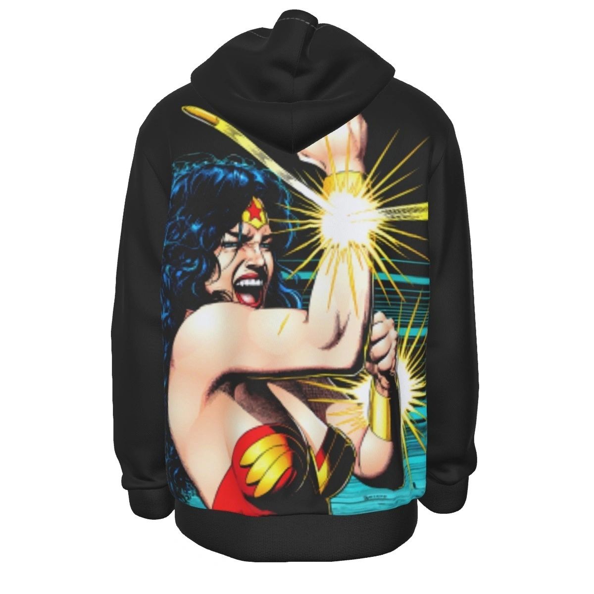 WONDER WOMAN BOLLAND PINUP HOODIE SWEATSHIRT - SPECIAL BUY