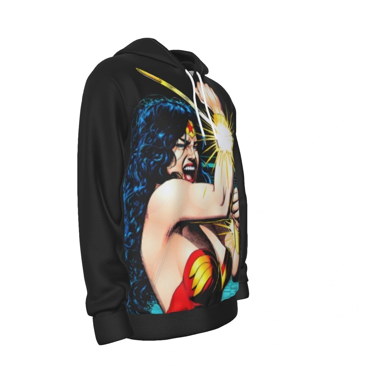 WONDER WOMAN BOLLAND PINUP HOODIE SWEATSHIRT - SPECIAL BUY