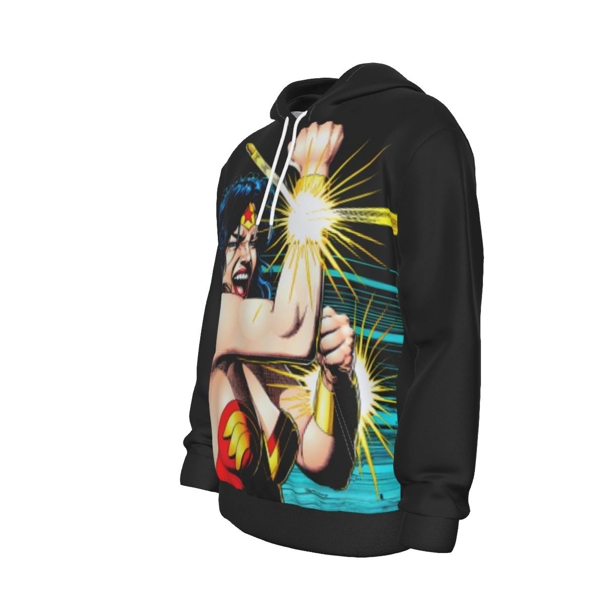 WONDER WOMAN BOLLAND PINUP HOODIE SWEATSHIRT - SPECIAL BUY