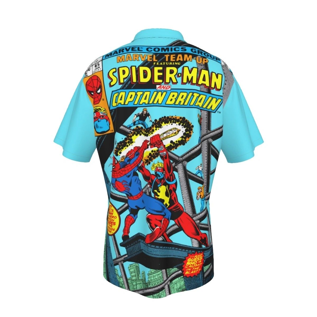 MARVEL TEAM UP 65 ALL OVER PRINT SHIRT & TANK