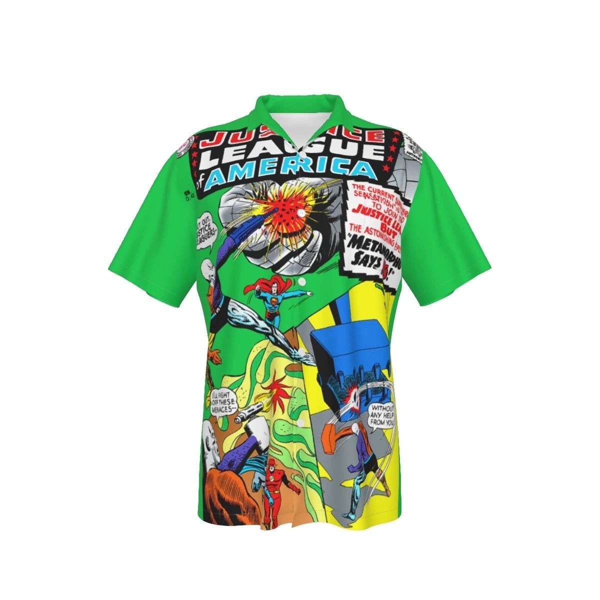 JLA 42 ALL OVER PRINT SHIRT & TANK - METAMORPHO