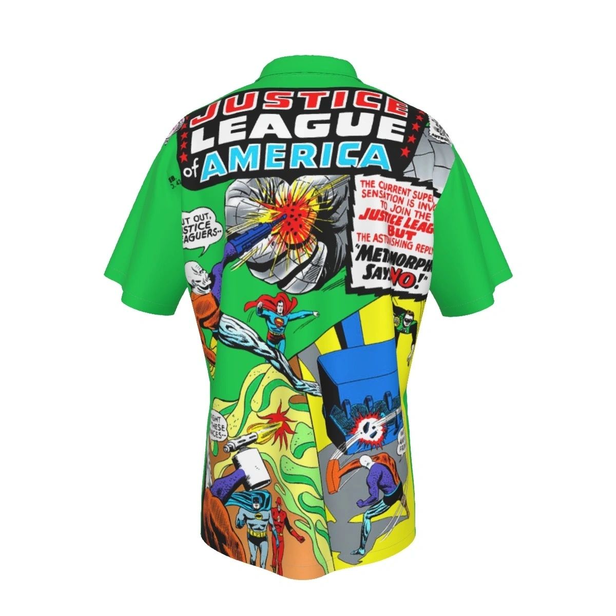 JLA 42 ALL OVER PRINT SHIRT & TANK - METAMORPHO