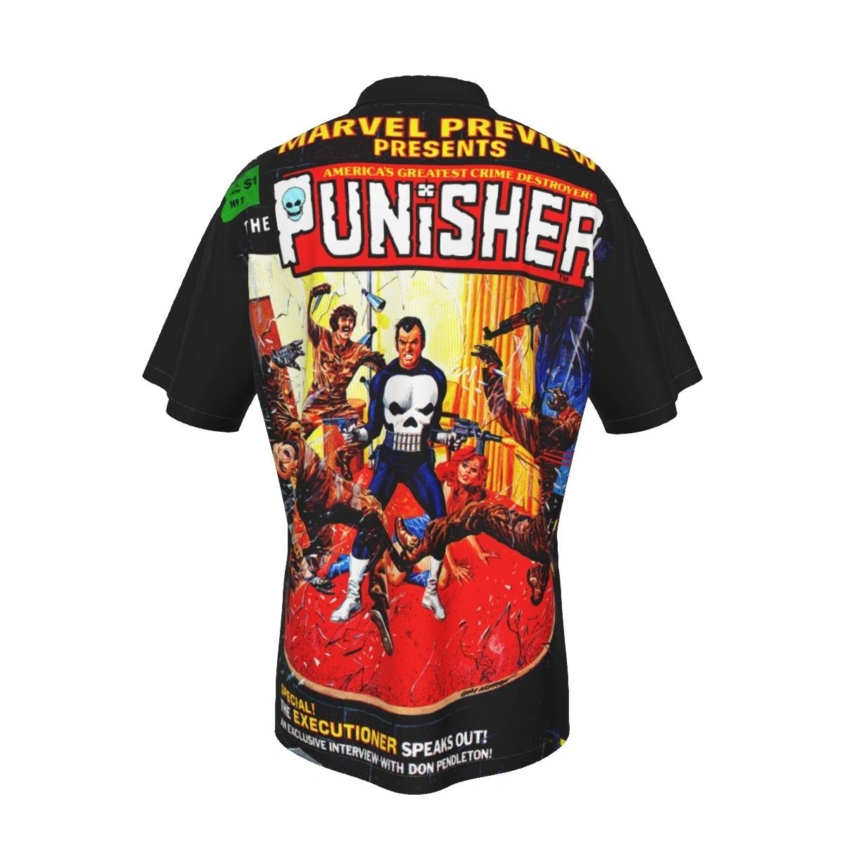 MARVEL PREVIEW 1 ALL OVER PRINT SHIRT & TANK - PUNISHER