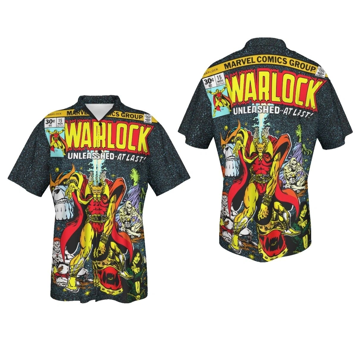 WARLOCK 15 ALL OVER PRINT SHIRT & TANK - STARLIN ART