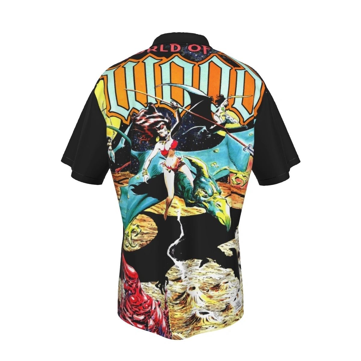 WORLD OF WOOD 3 OVER PRINT SHIRT & TANK- WALLY WOOD